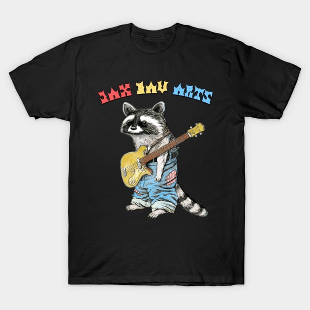 Redwald the Raccoon T-Shirt by JaxDavArts